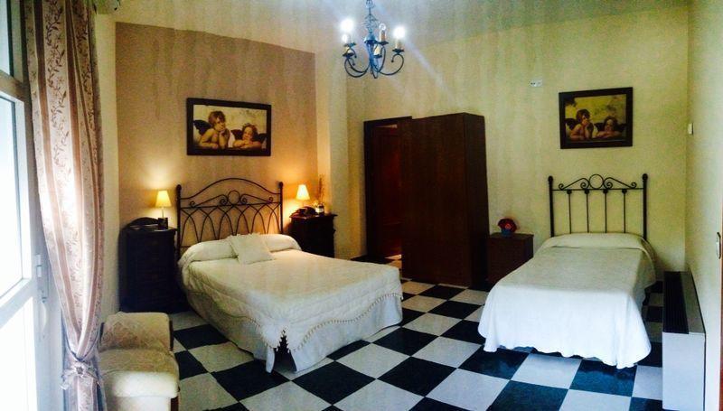 Hostal El Camionero Burguillos Del Cerro Zimmer foto